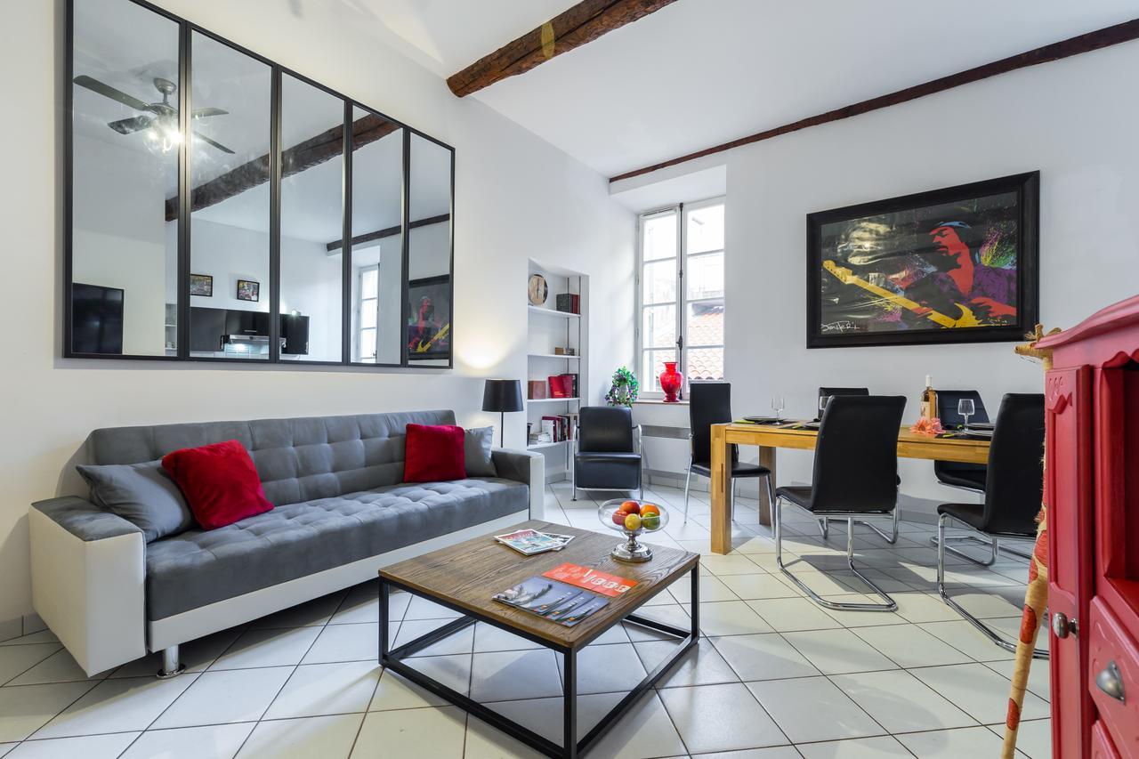 Ste Reparate F4 Moderne, Design, Place Rossetti, Heart Old Town Nice Exterior foto