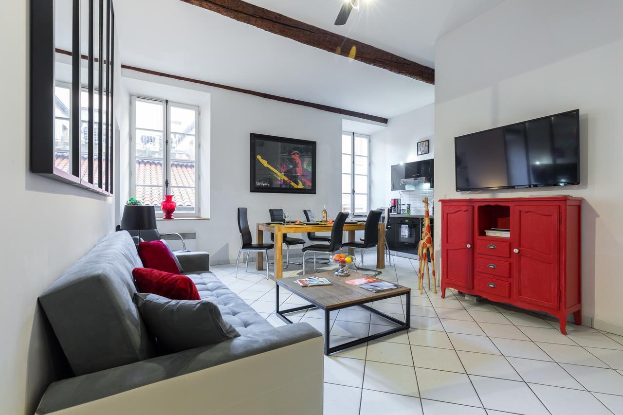 Ste Reparate F4 Moderne, Design, Place Rossetti, Heart Old Town Nice Exterior foto